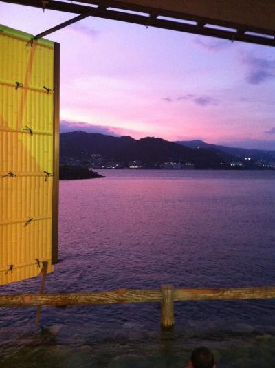 きれいに染まる夕景