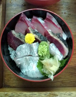 9月20日「あじろ時丼」