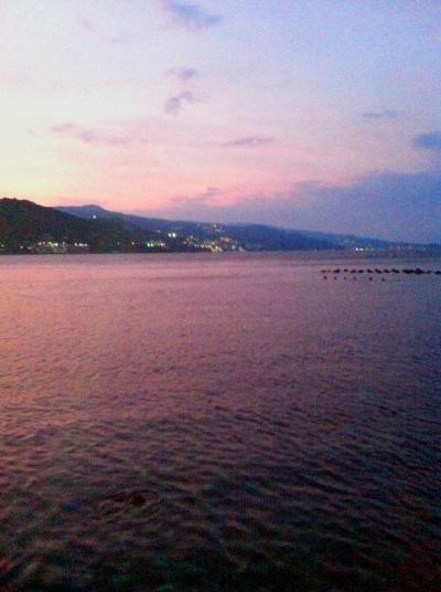 熱海の夜景も一望