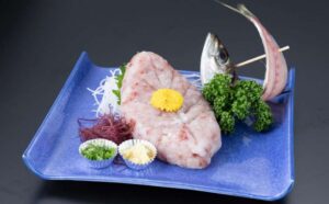 熱海温泉平鶴特製鯵といかのタタキなます